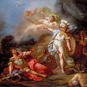 Combat between Minerva and Mars, Jacques-Louis David