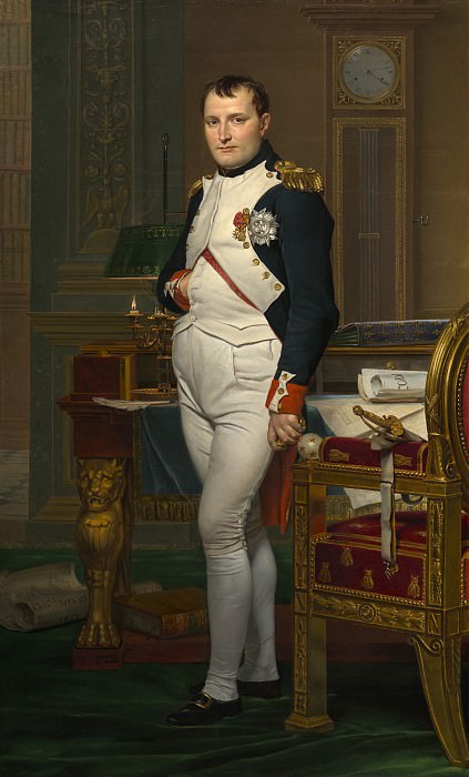 Наполеон в своем кабинете, Жак-Луи Давид