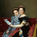 Portrait of the Sisters Zénaïde and Charlotte Bonaparte, Jacques-Louis David