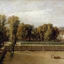 View of the Luxemburg Garden in Paris, Jacques-Louis David