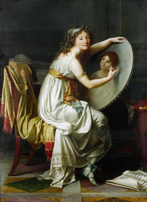 Mlle Ducreux. Jacques-Louis David
