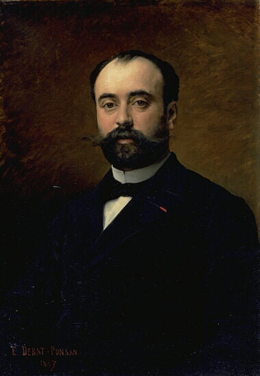 Portrait du Professeur Paul Redard 1887. Edouard Bernard Debat-Ponsan