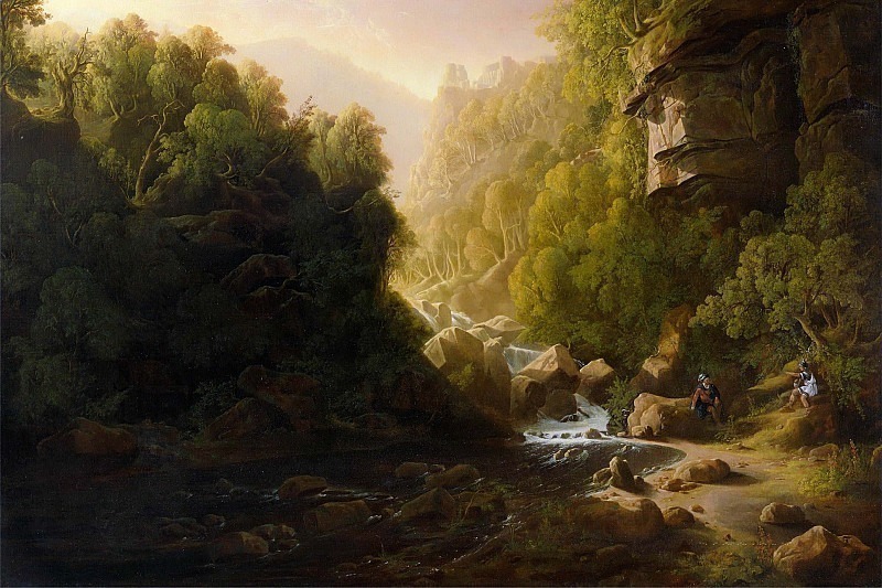 The Mountain Torrent. Francis Danby