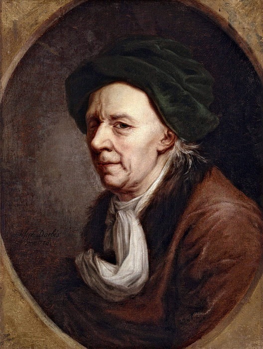 Portrait of Leonard Euler. Joseph-Friedrich-August Darbes