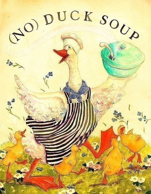 Blue Moon Soup { No }Duck Soup. Jane Dyer