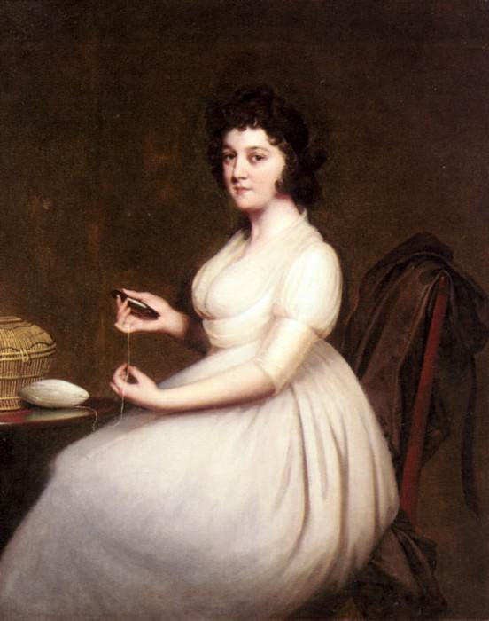 Portrait of Mrs.Abney. Joseph Wright of Derby