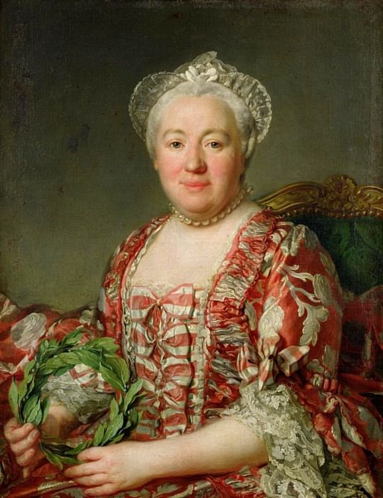 Portrait of Madame Denis (1712-1790). Joseph Siffred Duplessis