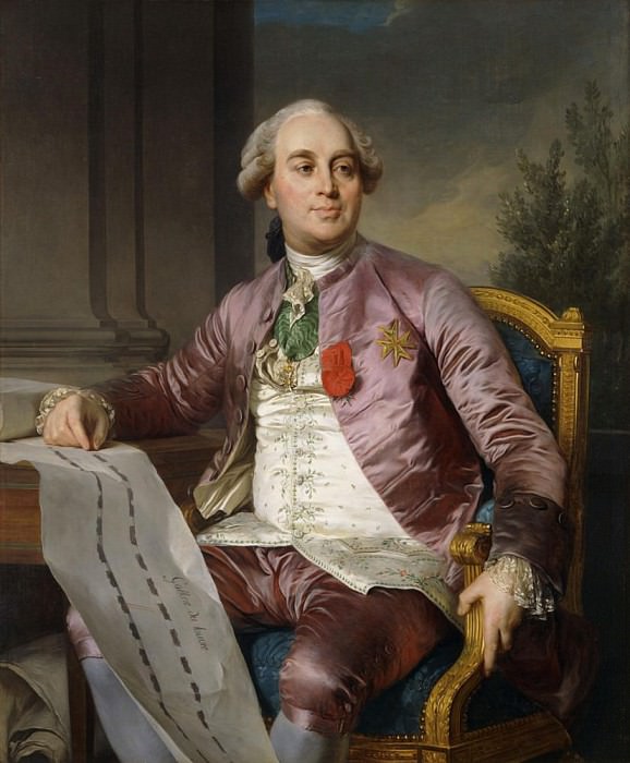 Portrait of Charles-Claude de Flahaut de la Billarderie, Comte d’Angiviller (1730-1809). Joseph Siffred Duplessis