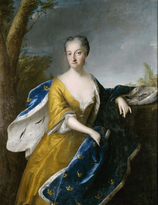 Ulrika Eleonora younger (1688-1741), Queen of Sweden. Georg Desmarees (Attributed)