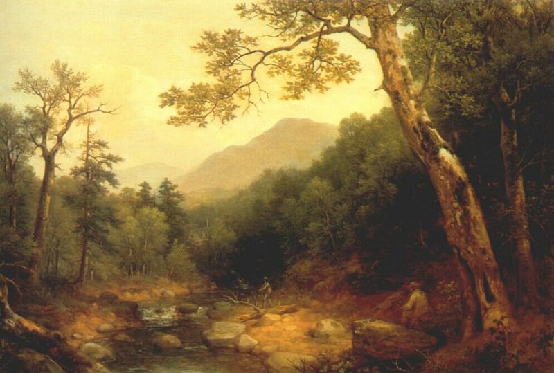 the sketcher 1870. Asher Brown Durand