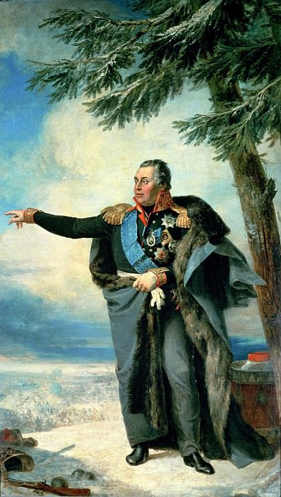 Mikhael Ilarionovich Golenichtchev Kutuzov (1745-1813) Prince of Smolensk. George Dawe