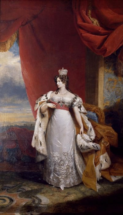Portrait of Tsarina Alexandra Feodorovna of Russia. George Dawe