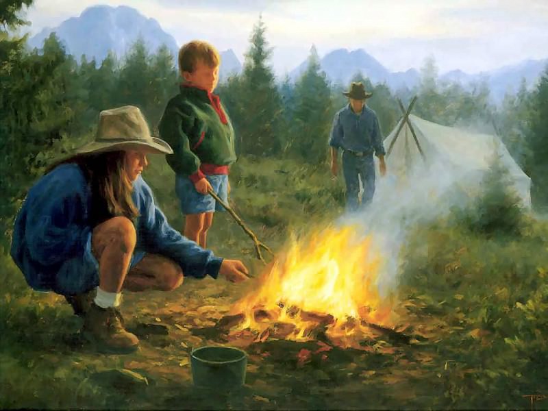 homeland campfire memories. Robert Duncan