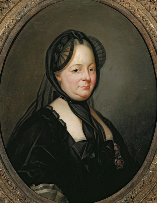 Императрица Мария-Терезия (1717-1780) Австрийская. Джозеф Дюкре