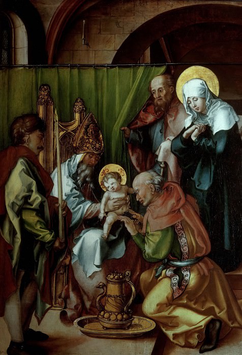 The Seven Sorrows of the Virgin - Circumcision of Christ. Albrecht Dürer