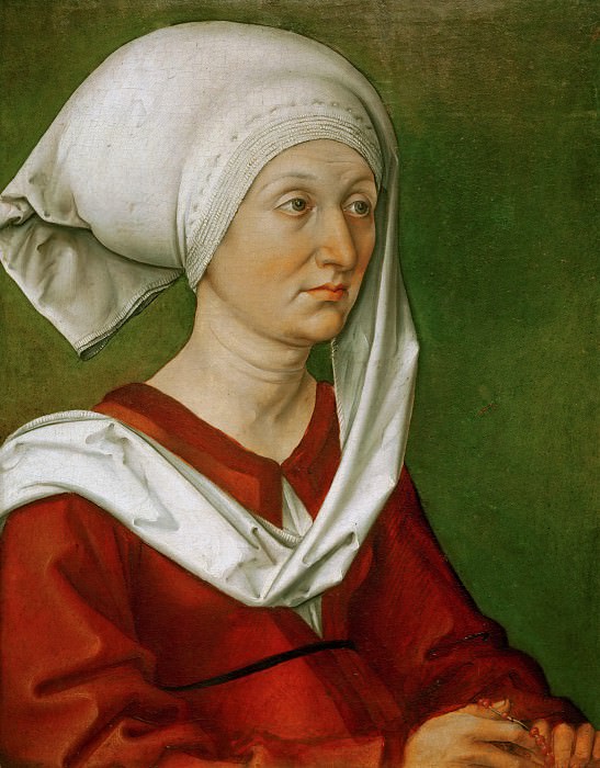 Portrait of Barbara Dürer. Albrecht Dürer