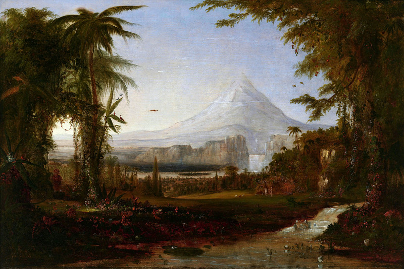 The Garden of Eden. Robert Seldon (Scott) Duncanson