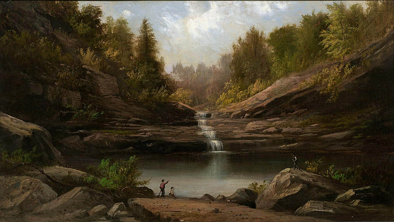 Mountain Pool. Robert Seldon (Scott) Duncanson