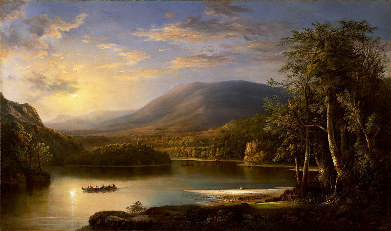 Ellen’s Isle - Loch Katrine. Robert Seldon (Scott) Duncanson