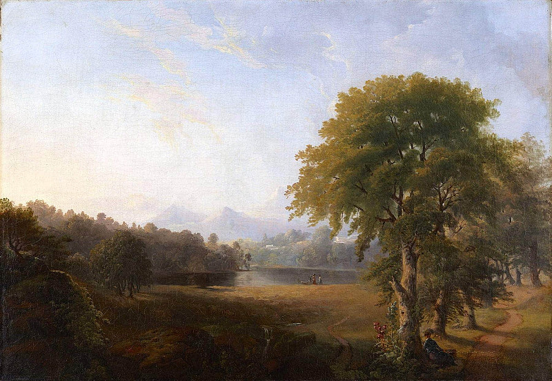 Untitled (Landscape). Robert Seldon (Scott) Duncanson