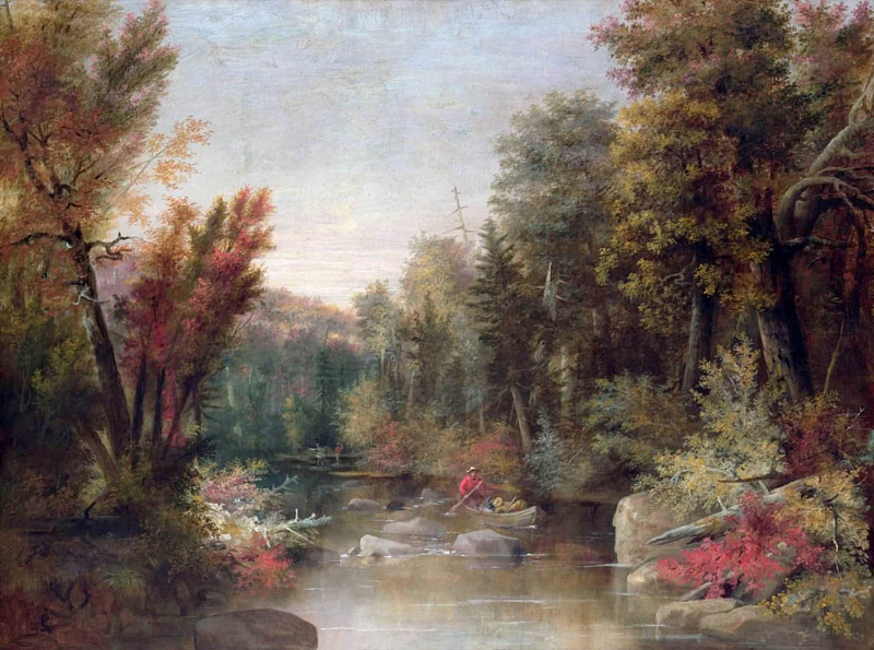 Fall Fisherman. Robert Seldon (Scott) Duncanson