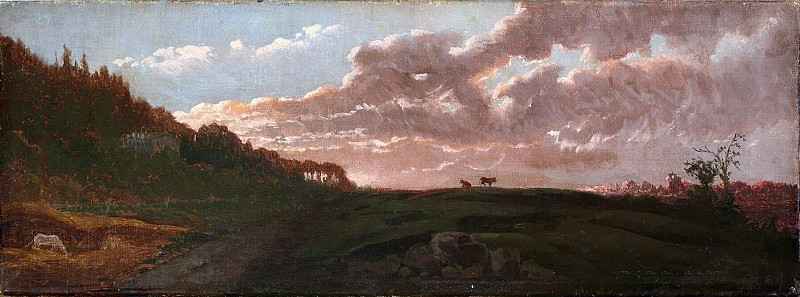 Romantic Landscape. Robert Seldon (Scott) Duncanson