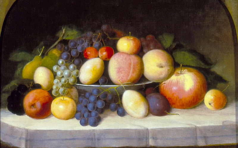 Fruit Still Life. Robert Seldon (Scott) Duncanson