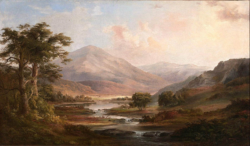 Scottish Landscape. Robert Seldon (Scott) Duncanson