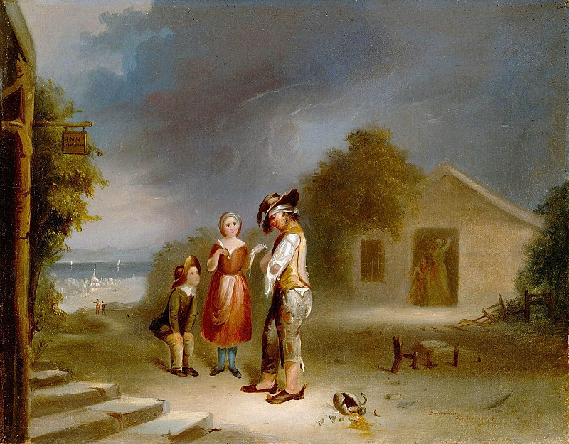 The Drunkard’s Plight. Robert Seldon (Scott) Duncanson