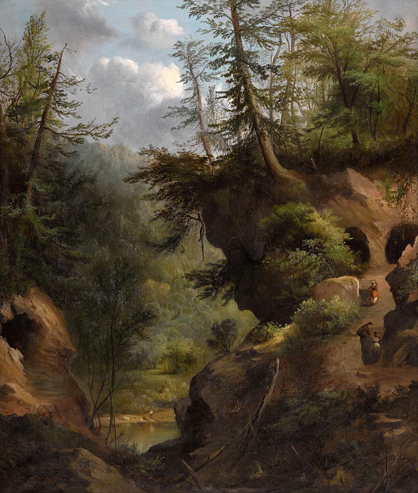 The Caves. Robert Seldon (Scott) Duncanson