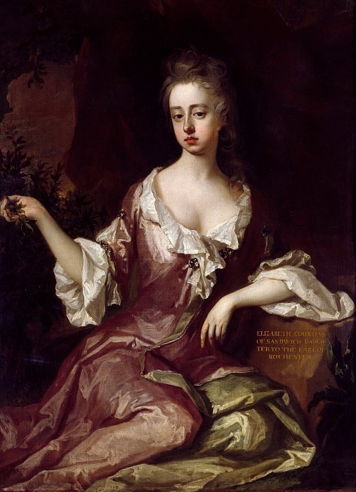 Элизабет, Графиня Сэндвича (c.1674-1757). Михаэль Даль