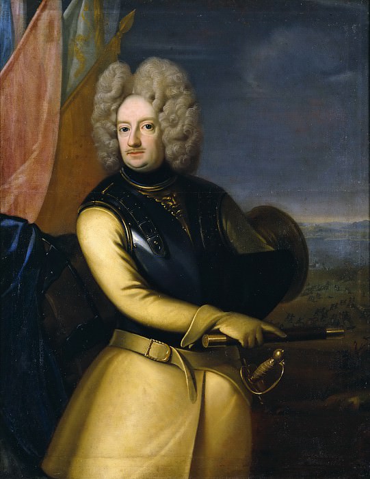 Магнус Стенбок (1665-1717), граф, фельдмаршал. Георг Энгельгардт