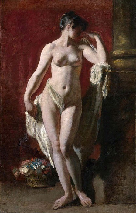 Standing Female Nude. William Etty
