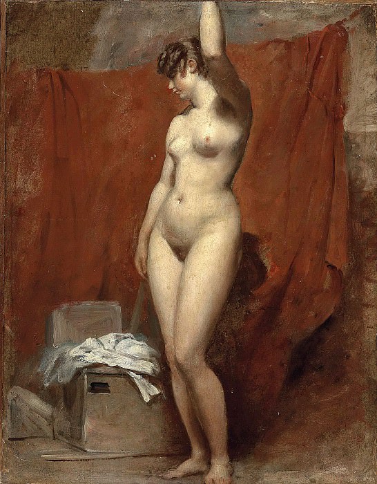 A female nude. William Etty