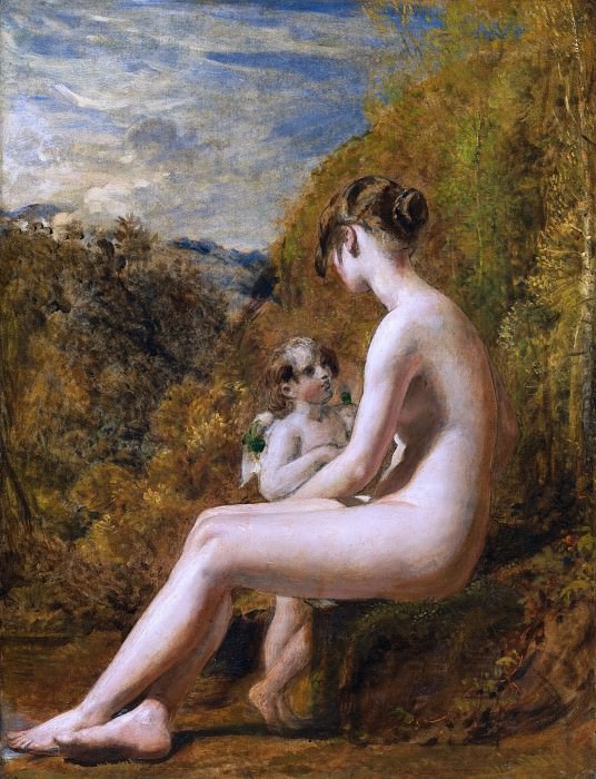Венера и Купидон. Уильям Этти