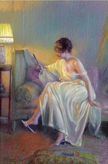A Moment Of Reflection. Delphin Enjolras