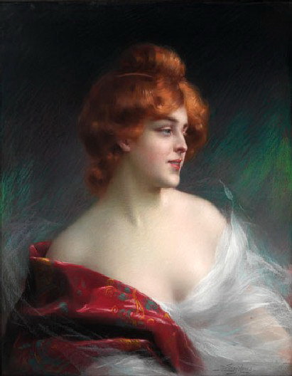 Portrait Of A Woman. Delphin Enjolras