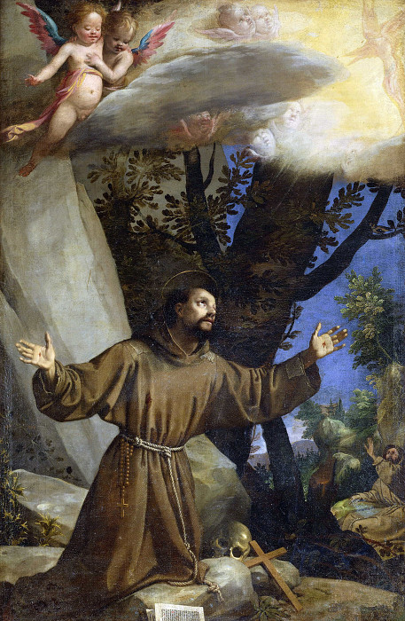 Saint Francis Receiving the Stigmata. Jacopo Chimenti da Empoli