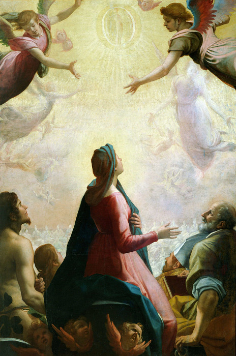 Exaltation of Mary (Immaculate Conception). Jacopo Chimenti da Empoli