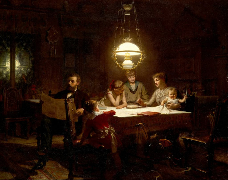 Family Evening. Knut Ekwall