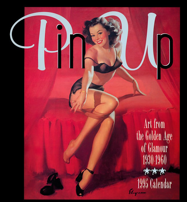 p Avalanche Pinup Cal1995 Front. Gil Elvgren