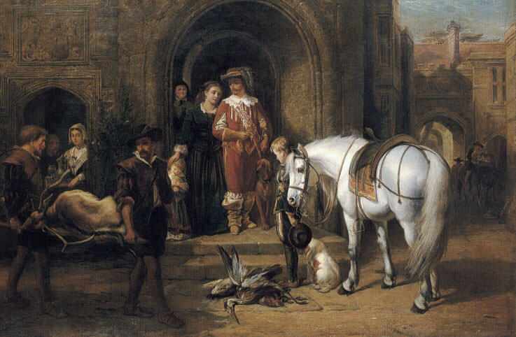 Return of the Hunting Party. George Earl