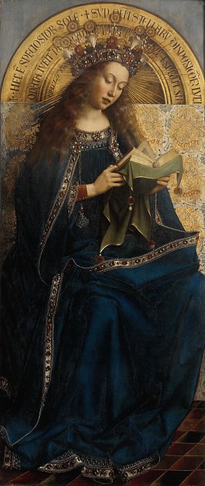 Дева Мария. Ян ван Эйк