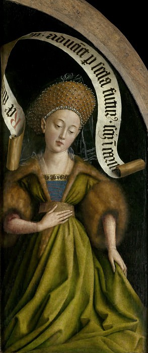 Cumaean Sibyl. Jan van Eyck