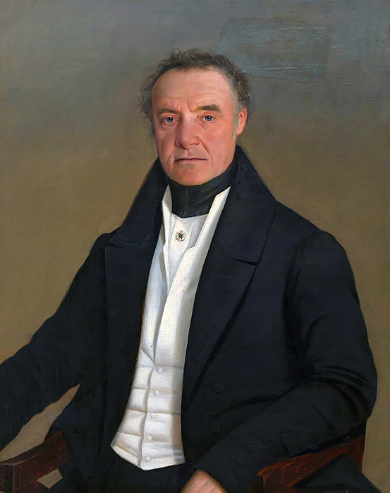 Johann Georg Scherzer the Elder, landlord of the inn ’Zum Sperl’; Johann Georg Scherzer der Ältere, Wirt des Gasthauses ‘Zum Sperl’. Anton Einsle