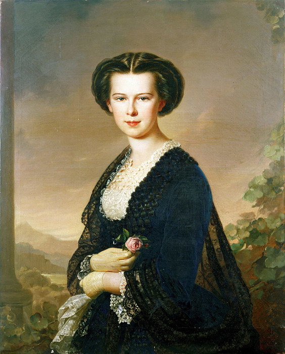 Empress Elisabeth. Anton Einsle
