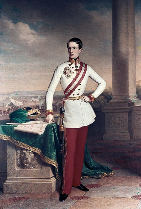 Emperor Franz Joseph. Anton Einsle (After)