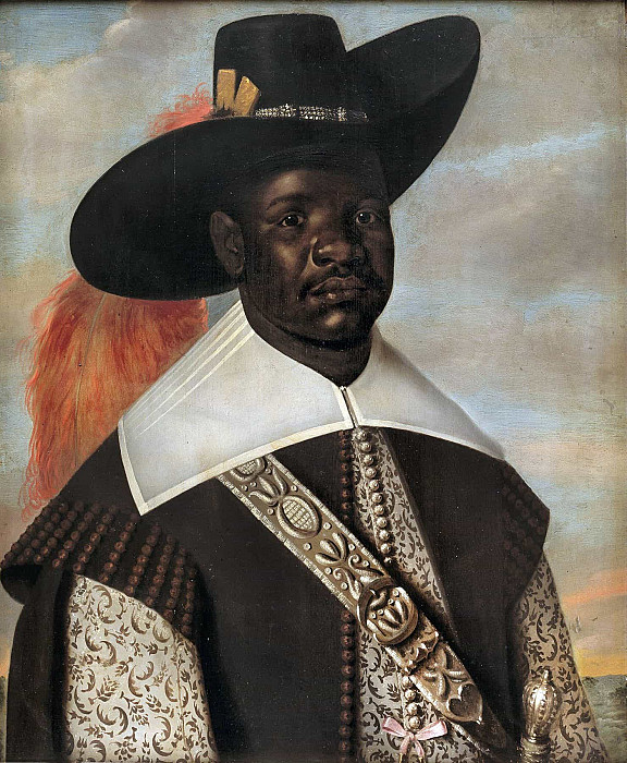 Don Miguel de Castro, Emissary of Kongo. Albert Eckhout