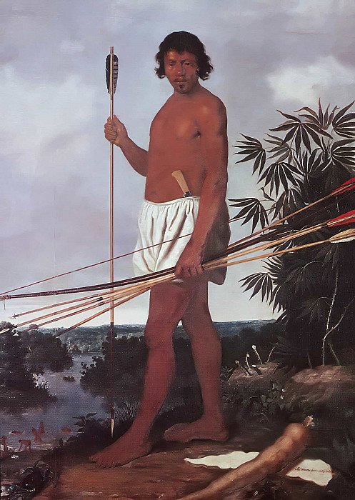 Tupi Indian. Albert Eckhout