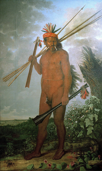 Tapuya man. Albert Eckhout